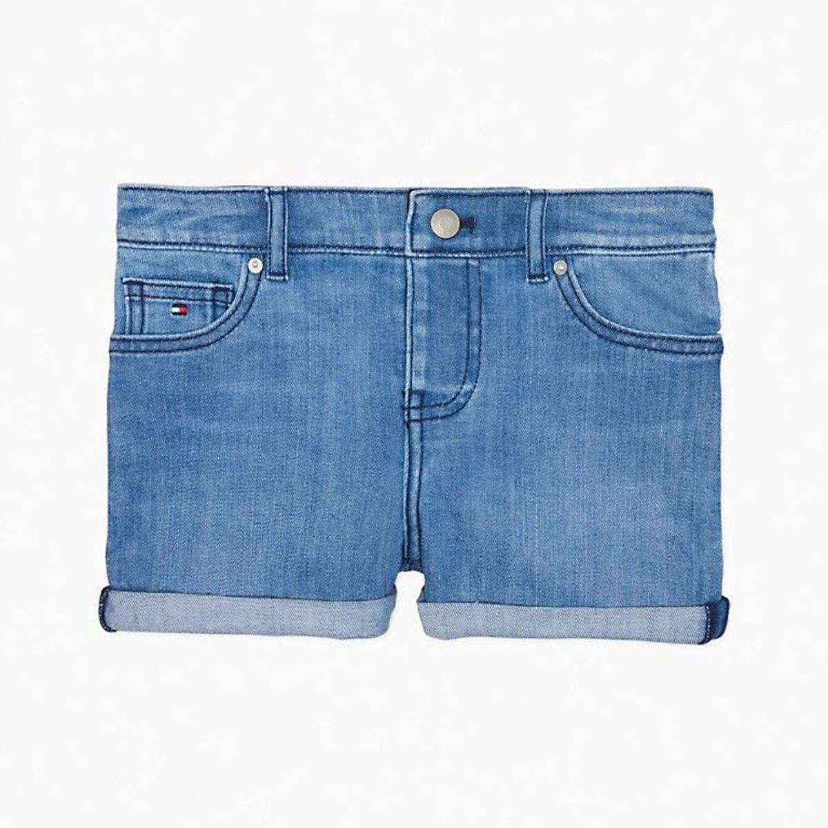 TOMMY HILFIGER - Bermudas Denim Niña Café Tommy Hilfiger