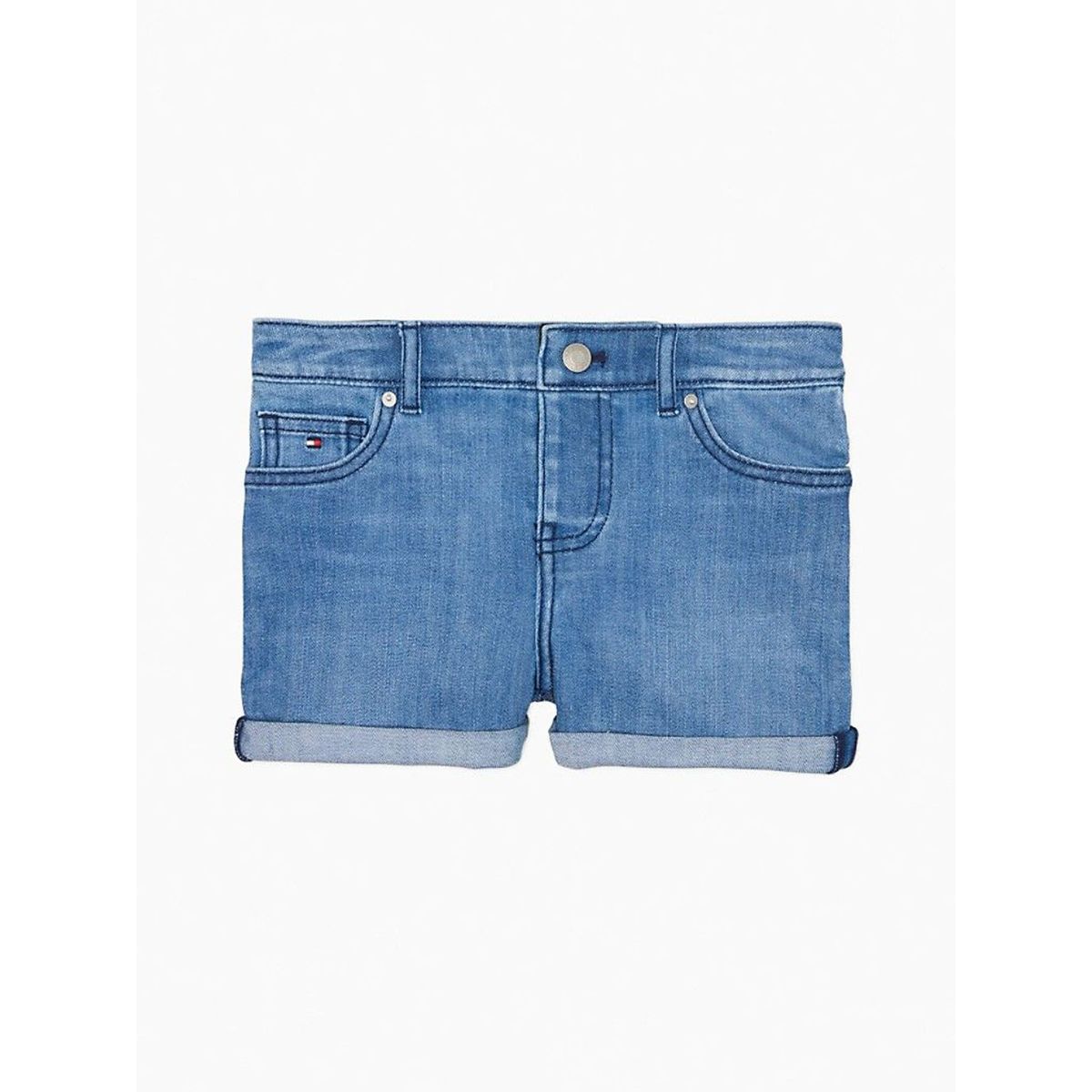 TOMMY HILFIGER - Bermudas Denim Niña Café Tommy Hilfiger