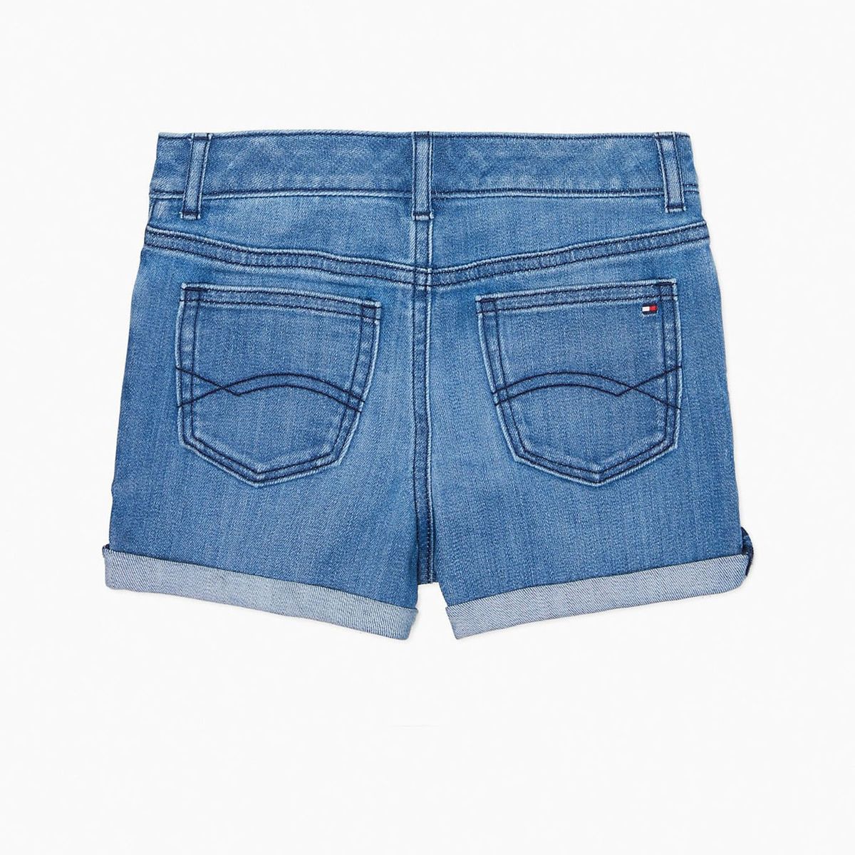TOMMY HILFIGER - Bermudas Denim Niña Café Tommy Hilfiger