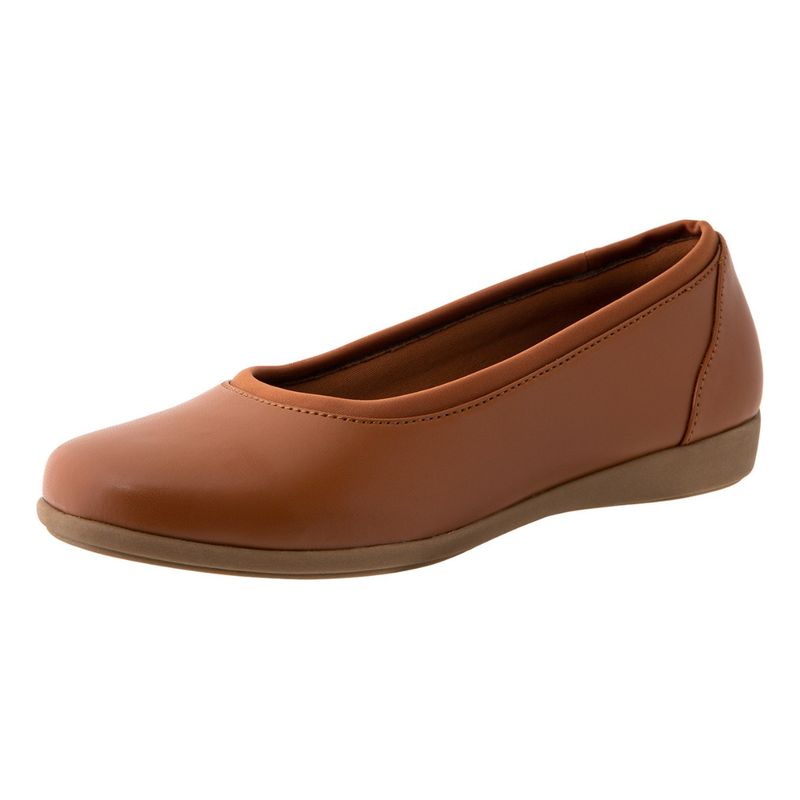 COMFORT PLUS - Zapatos Casuales  Planos Blissful Para Mujer Comfort Plus Payless Cogñac