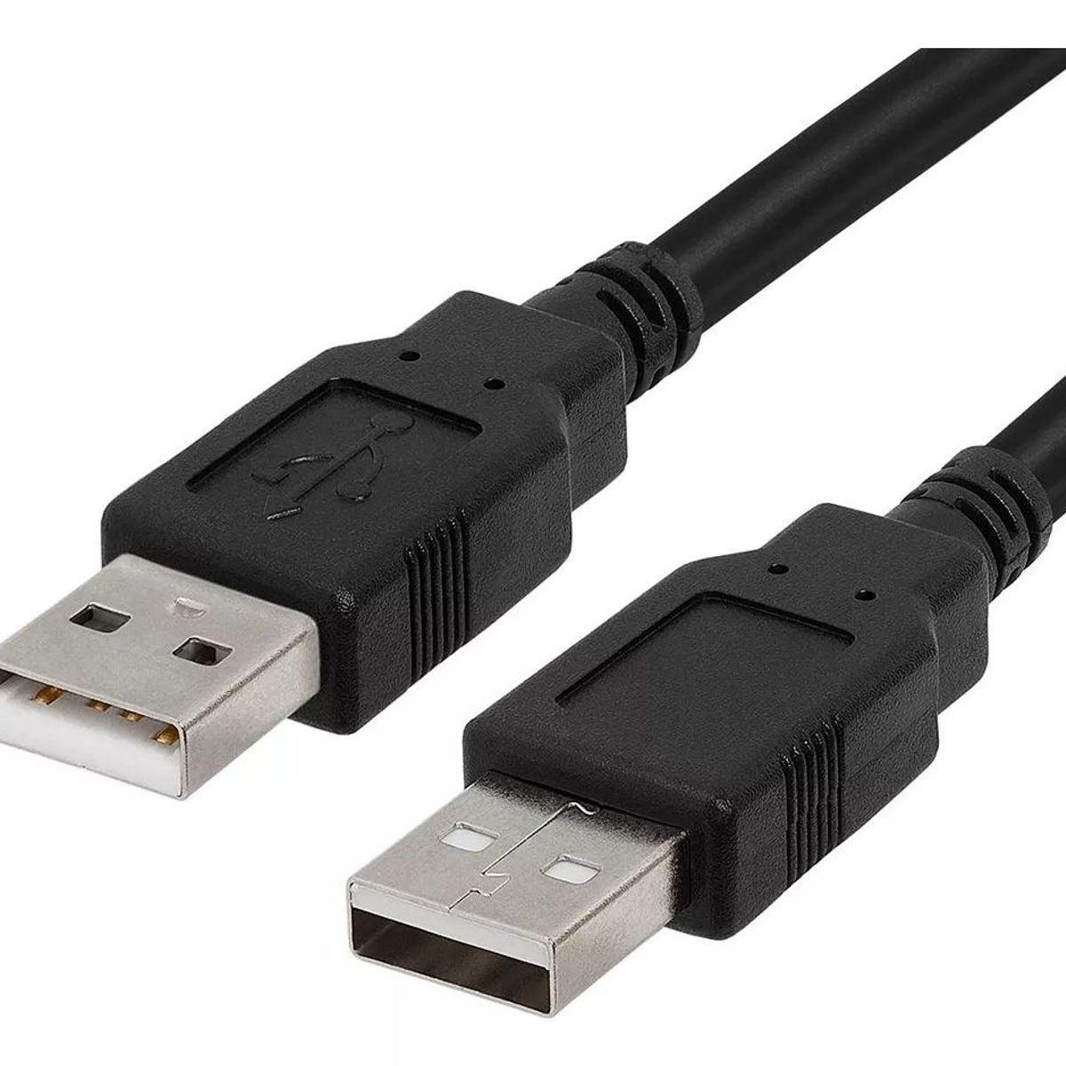 GENERICO - Cable Usb 2.0 Macho A Macho de 1.5MTS