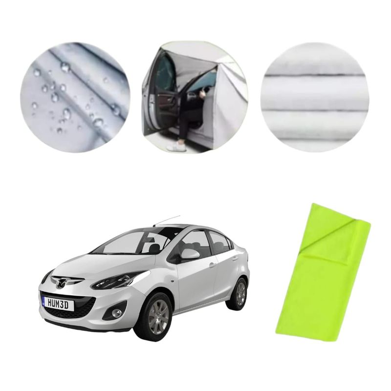 GENERICO - Pijama Forro Para Mazda 2 sedan Cobertor Premium