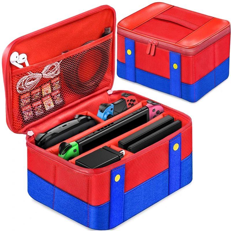 NINTENDO - Maleta estuche de viaje para nintendo switch multiprotección