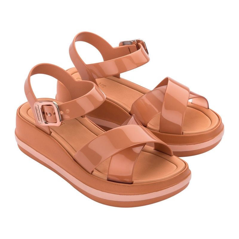 AZALEIA - SANDALIAS MUJER MARRÓN AZALEIA MARIE SANDAL PLAT