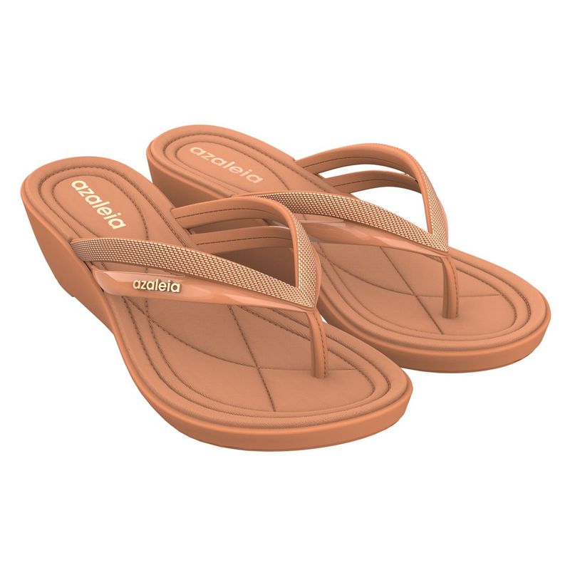 AZALEIA - SANDALIAS MUJER MARRÓN AZALEIA MARISA SOFT SLIM TAM