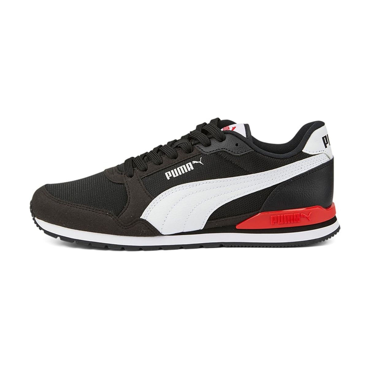 PUMA - Tenis Marca Puma Hombre St Runner V3 Mesh Negro Original
