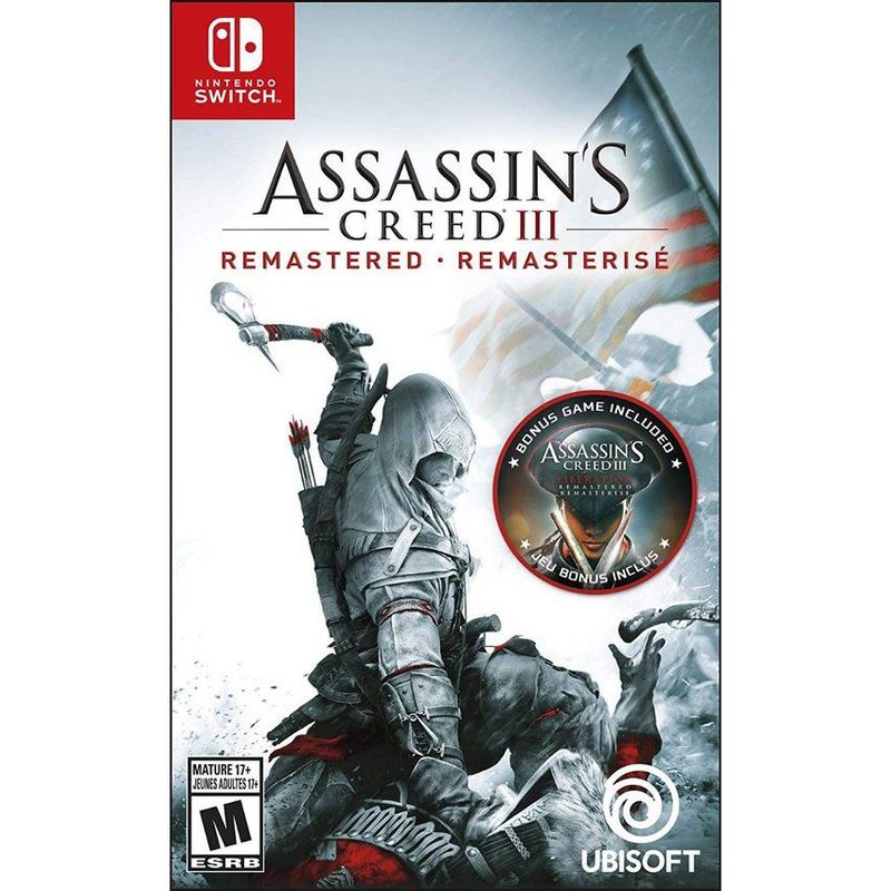 NINTENDO - Assassins Creed 3 Remastered Switch Juego Nintendo Switch