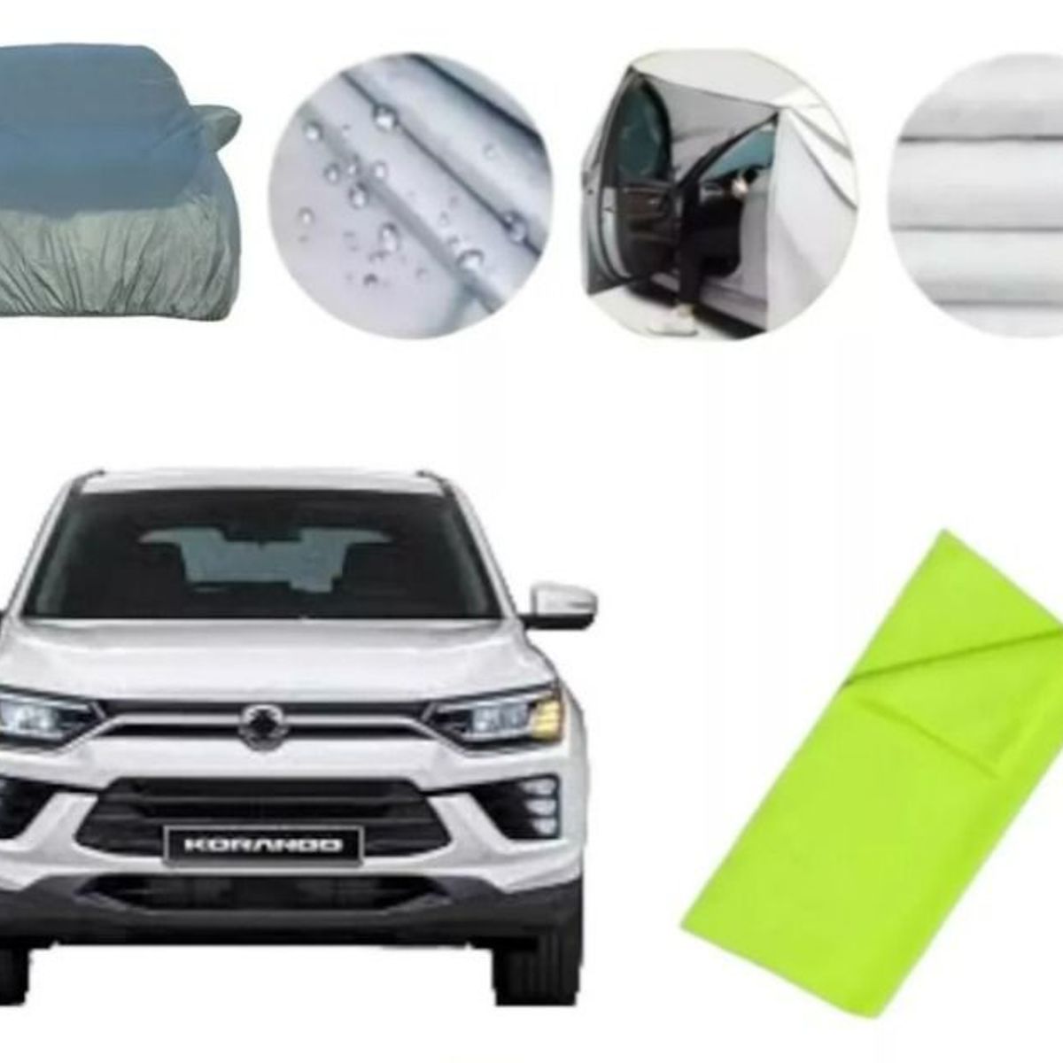 GENERICO - Pijama Cobertor Para Ssangyong Korando Forro Premium