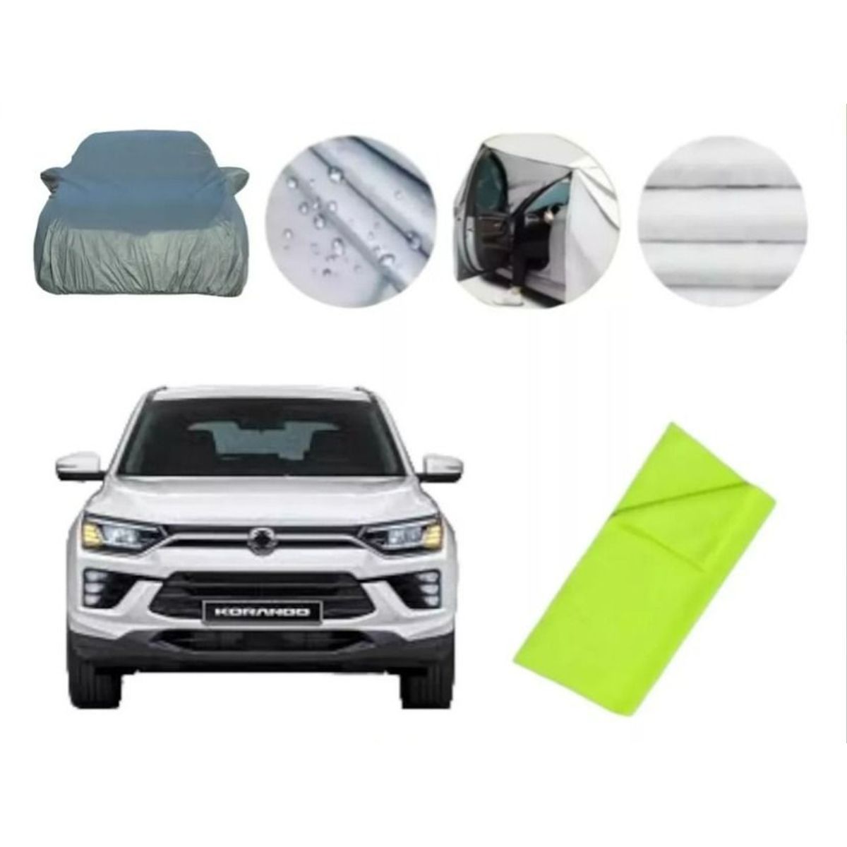 GENERICO - Pijama Cobertor Para Ssangyong Korando Forro Premium