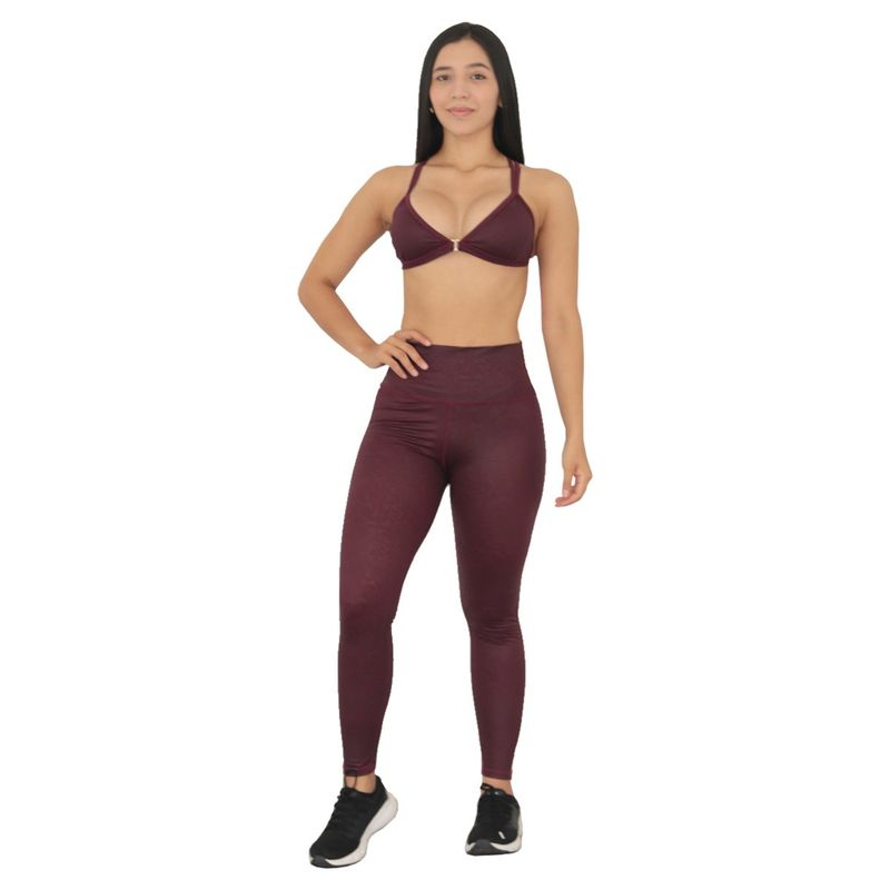 ALMA FIT - Conjunto Deportivo Alma Fit Xaxu Para Mujer Top + Leggins.