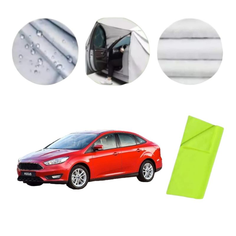 GENERICO - Pijama Forro Carro Ford Focus Sedan Cobertor Premium