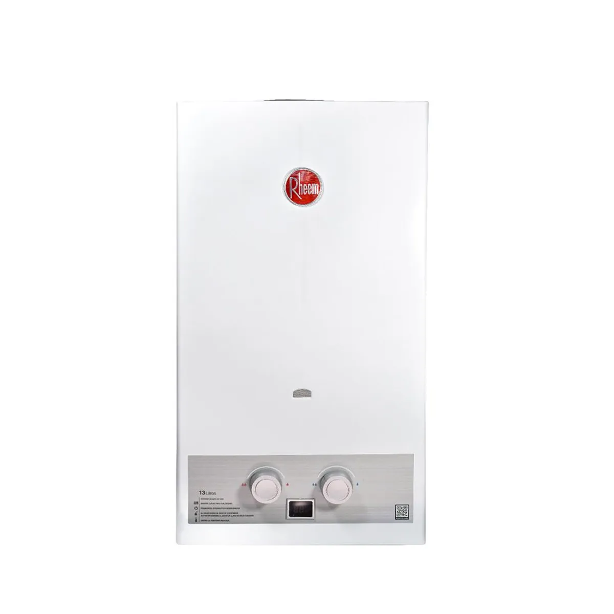RHEEM - Calentador De Agua 13lt Gas Natural Tiro Natural Rheem