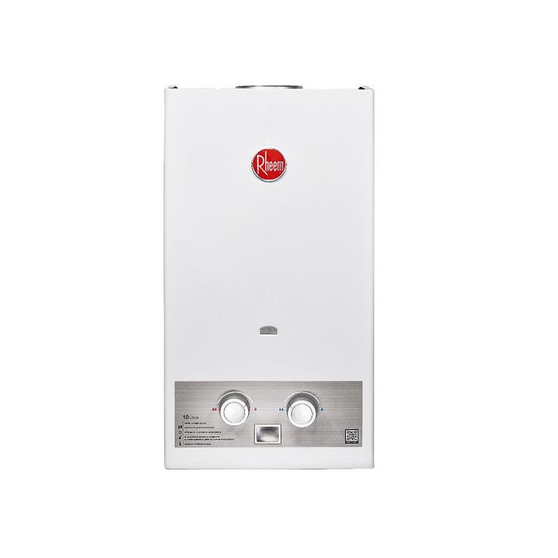 RHEEM - Calentador De Agua 10lt Gas Natural Tiro Natural Rheem