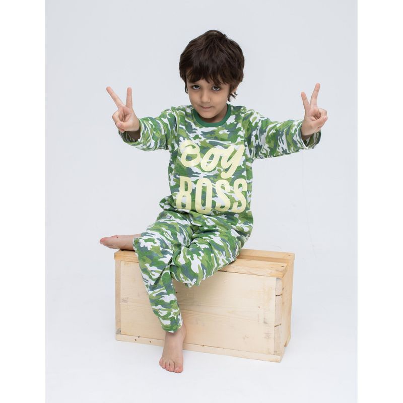 COPO DE NIEVE - Pijama Niño Boy BOSS_.