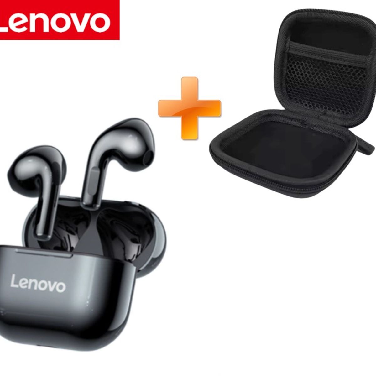 LENOVO - Audífonos Lenovo LP40 Bluetooth 5.3 TWS - Micrófono HD - Baja Latencia - Estuche Gratis