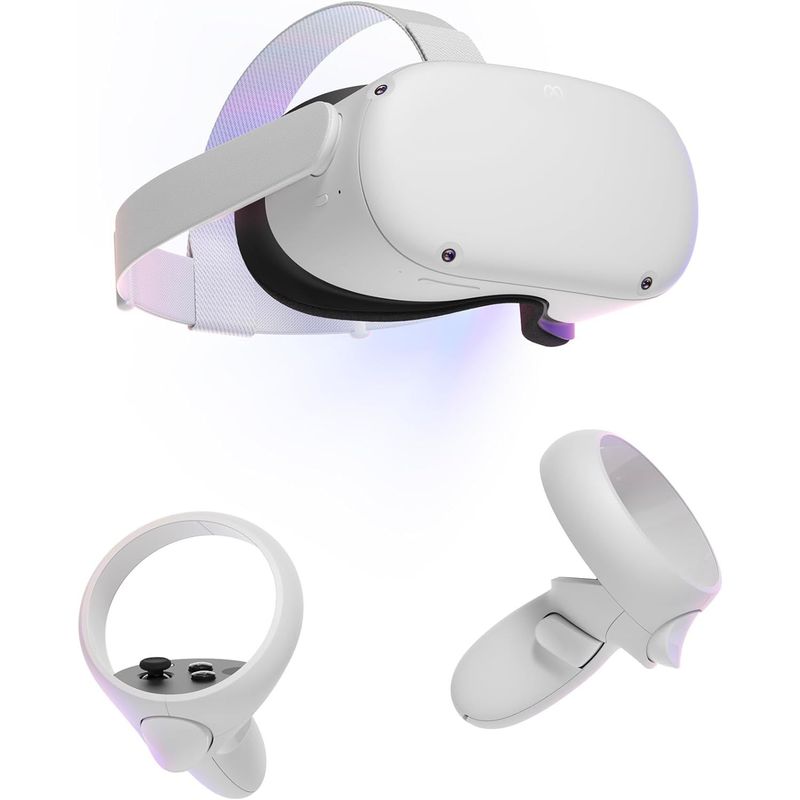 META - Gafas de Realidad Virtual Meta Quest 2 128gb Blanco - Oculus Quest