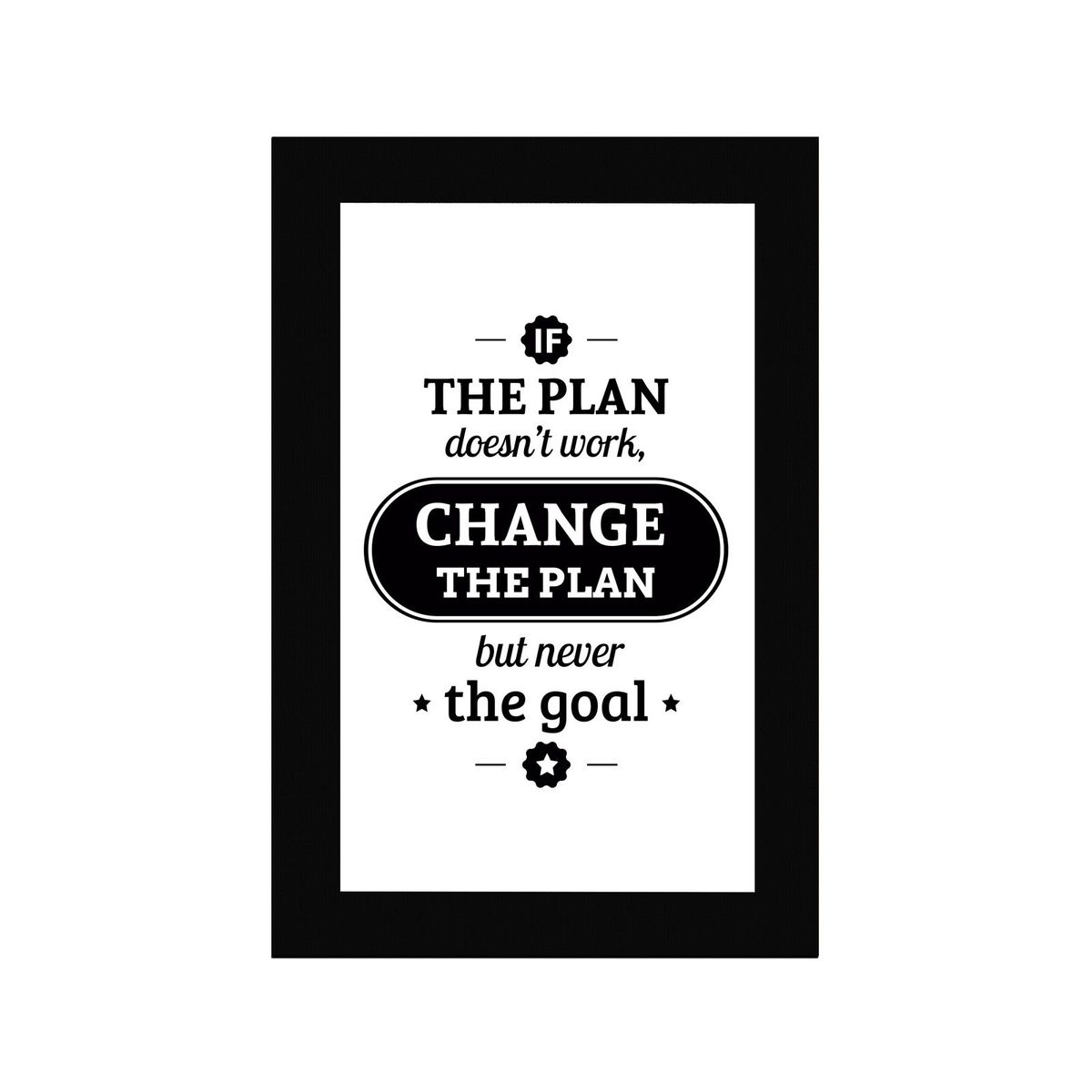 ART INDUSTRY - Cuadro 60x40 Cms Decorativo Plan Change