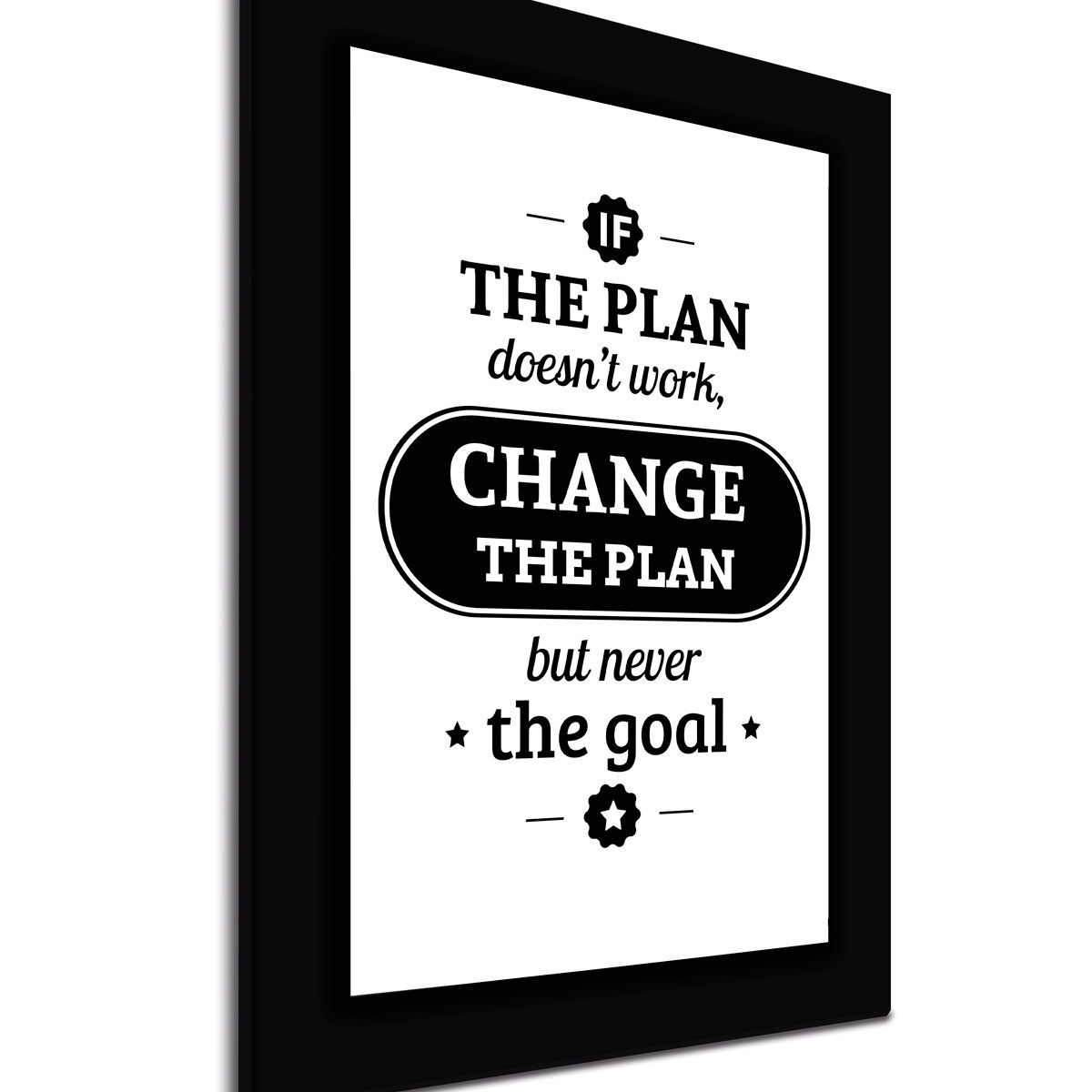 ART INDUSTRY - Cuadro 60x40 Cms Decorativo Plan Change