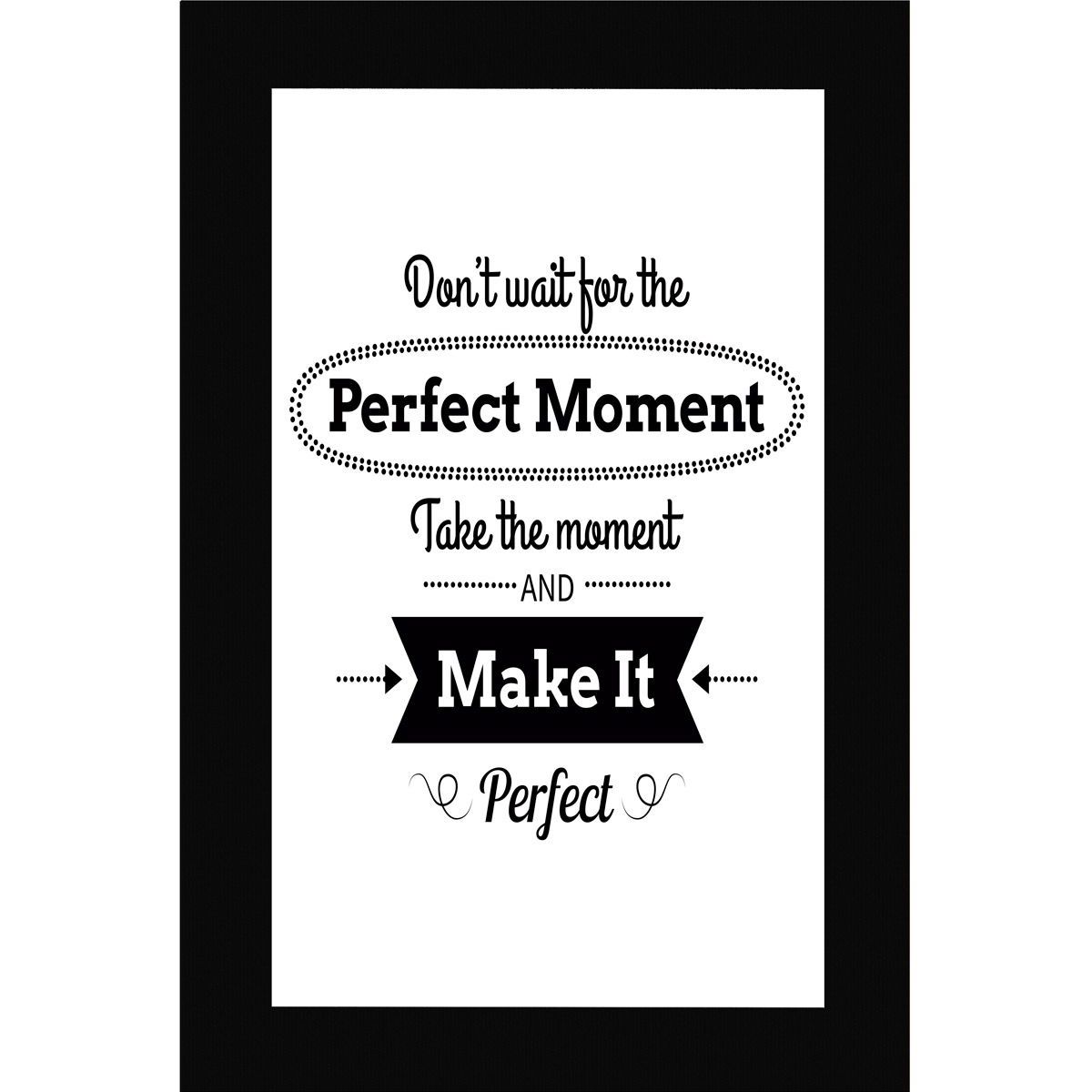 ART INDUSTRY - Cuadro 60x40 Cms Decorativo Perfect Moment