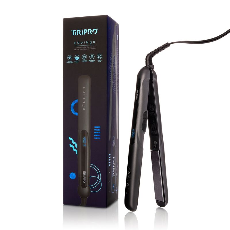 GENERICO - Plancha Cabello - Profesional - Equinox Digital Tiri Pro - Gris Cosmo