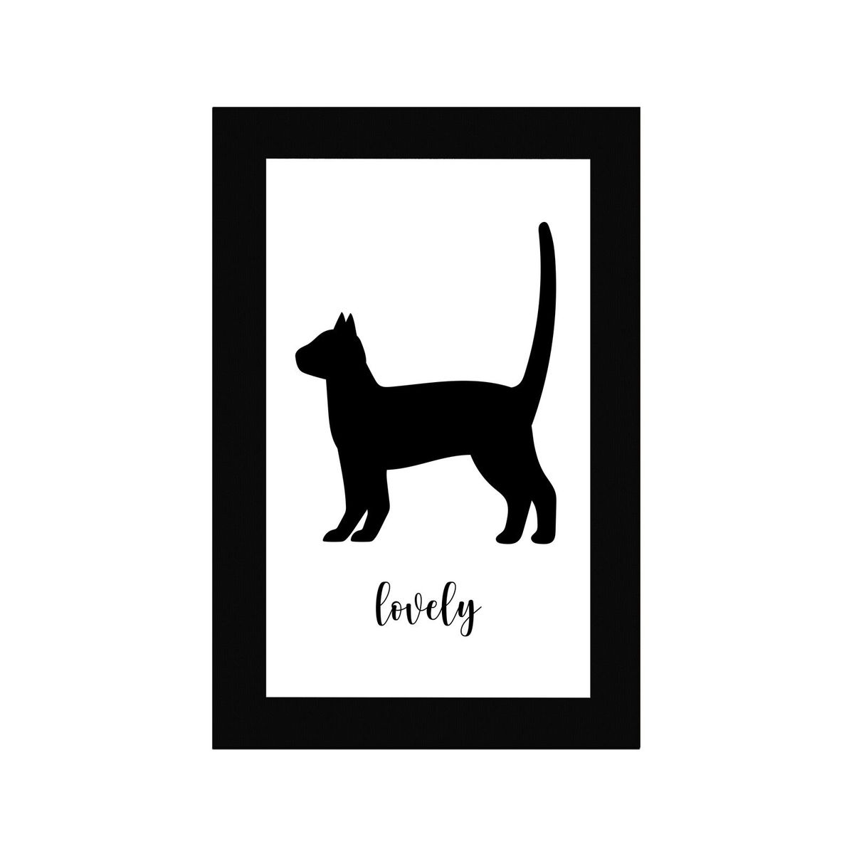 ART INDUSTRY - Cuadro 60x40 Cms Decorativo Lovelygato