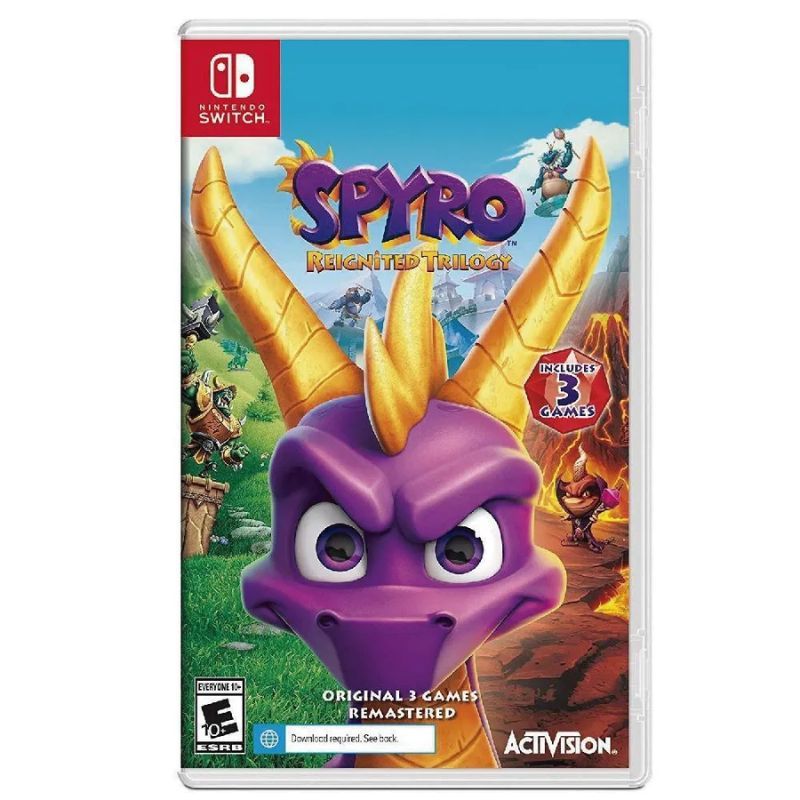 NINTENDO - Spyro Trilogy Switch Juego Nintendo Switch