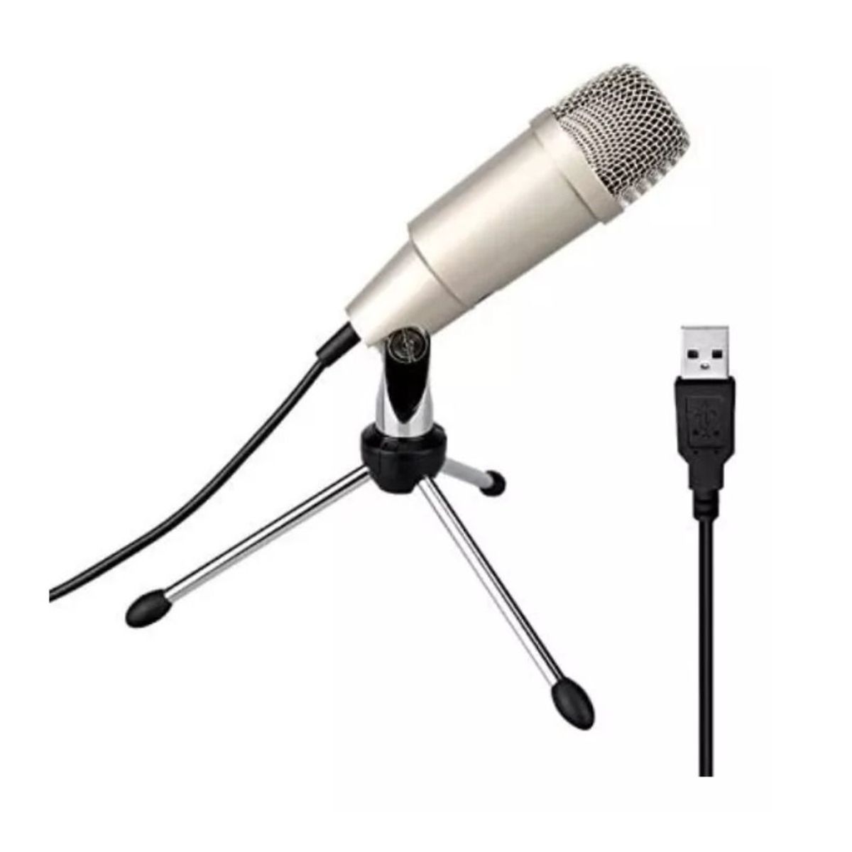 GENERICO - Microfono De Condensador Profesional Usb Aokeo Ak-2