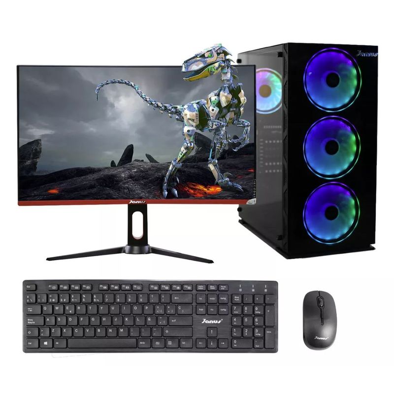 JANUS - Computador Janus Intel CORE I5 12400 16GB DE RAM SSD 512GB MONITOR 24″ FHD IPS