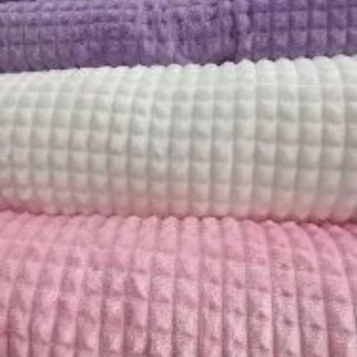 GENERICO - Cobija Para Bebes Doble Faz Colores Surtidos Rosa