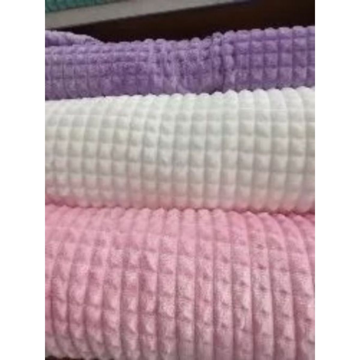 GENERICO - Cobija Para Bebes Doble Faz Colores Surtidos Rosa