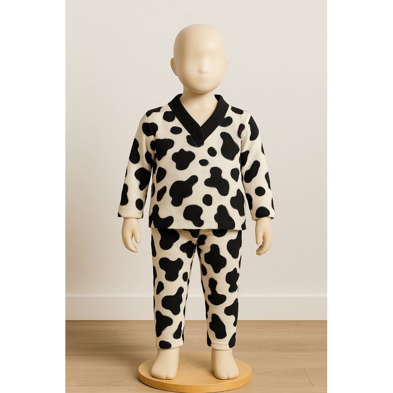 GENERICO - Pijama Termica Motivo De Vaca
