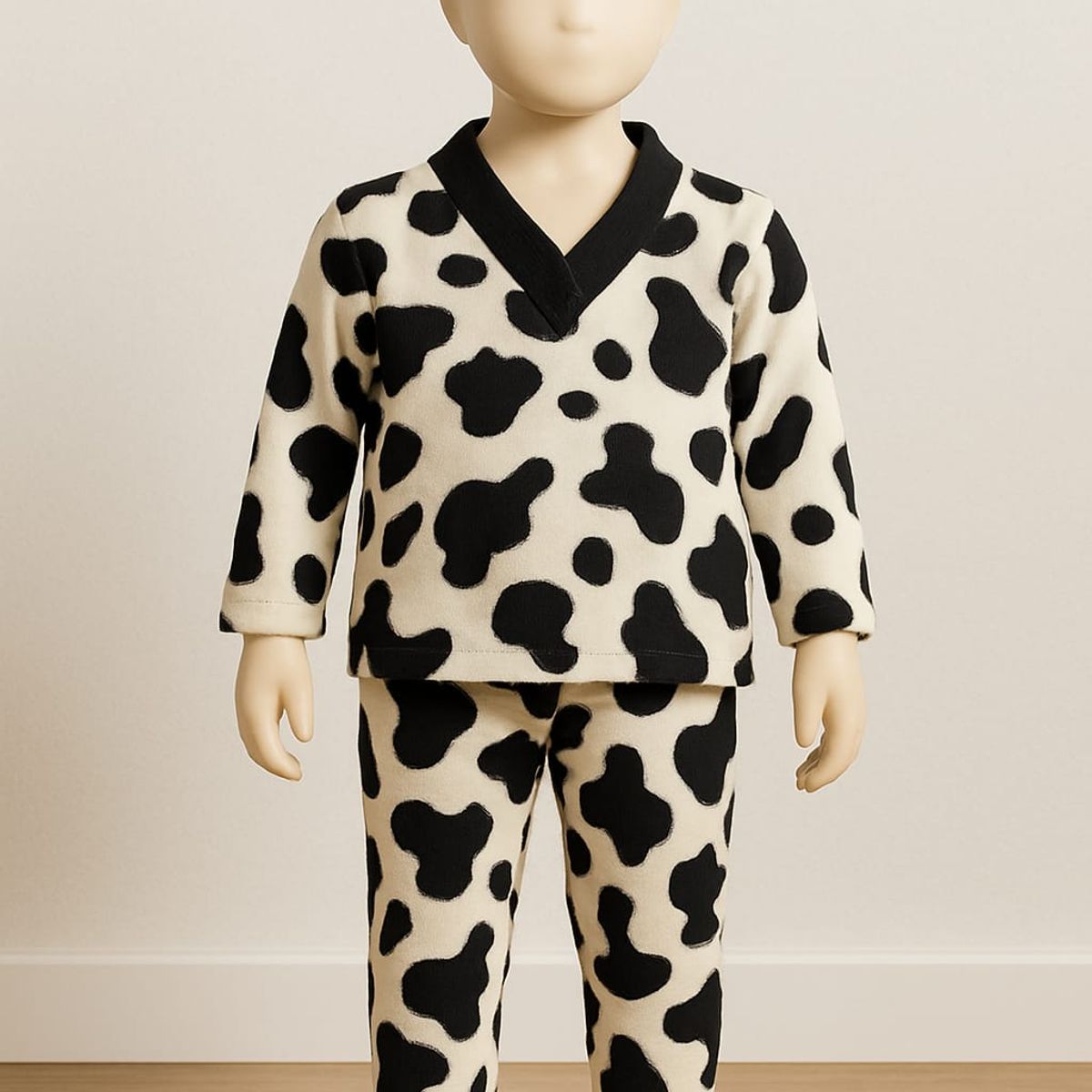 GENERICO - Pijama Termica Motivo De Vaca