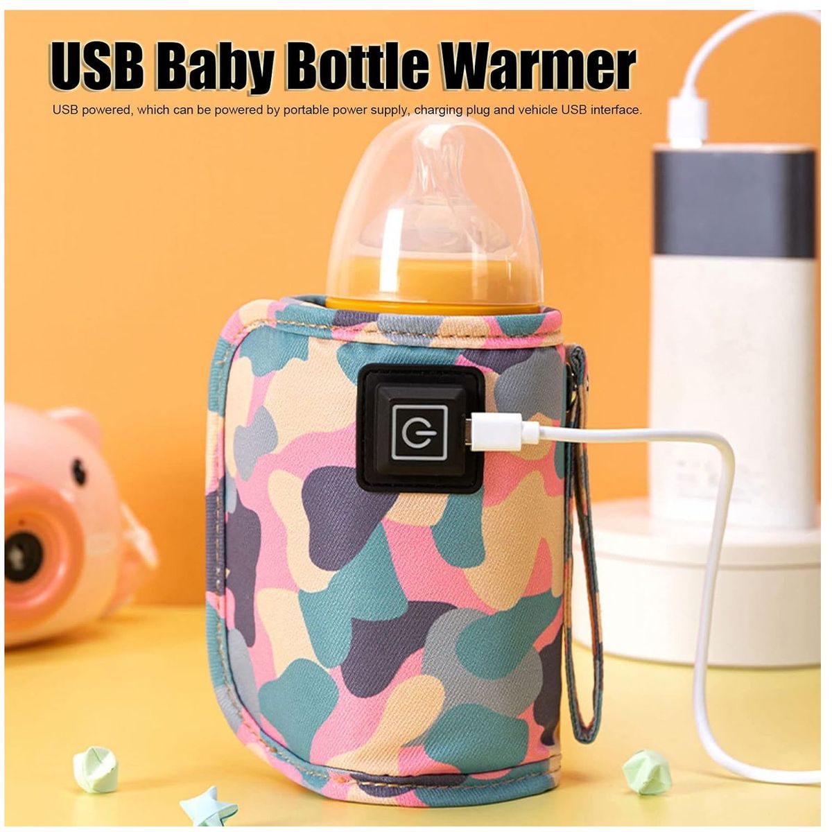 ONE PIXEL - Calentador De Biberones Usb ONE PIXEL Sin BPA