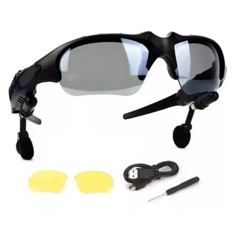 GENERICO - Gafas Deportivas Bluetooth Cambio De Lente Mas Forro