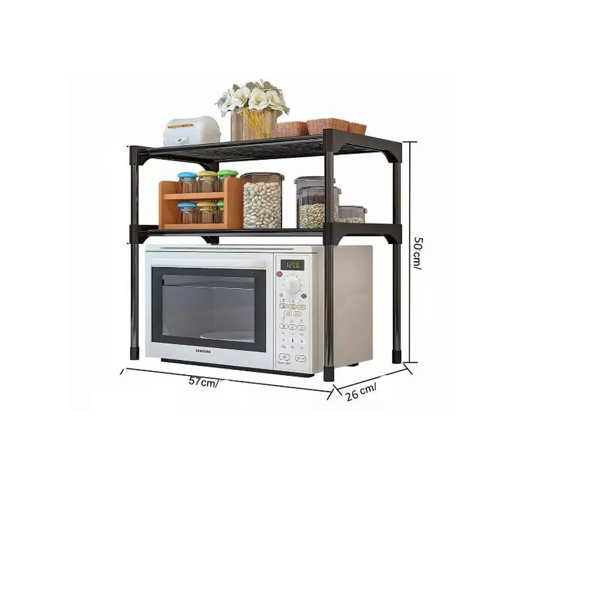 GENERICO - Estante Organizador Para Horno De Microondas