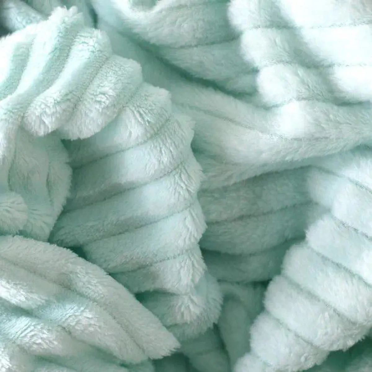 GENERICO - Cobija Para Bebes Doble Faz Colores Surtidos Menta