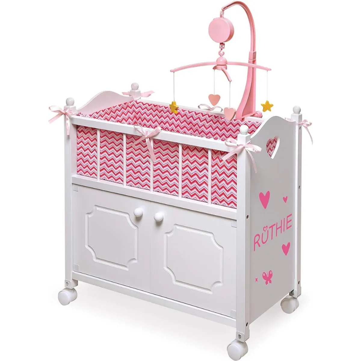 GENERICO - Cuna Para Muñecas Reborn Bebes Realista Con Móvil