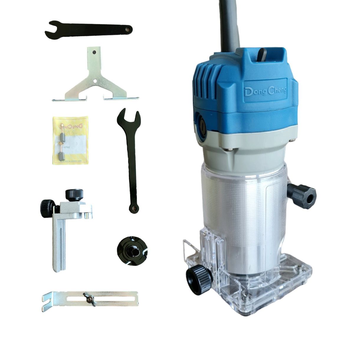 UYUSTOOLS - Fresadora Ruteadora 550 W Dongcheng De 6.35 Mm 30000 Rpm