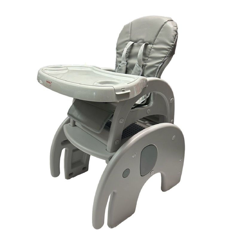 MAXIBABY - Silla Comedor Tipo Escritorio 2en1 Con Juguete Para Bebe