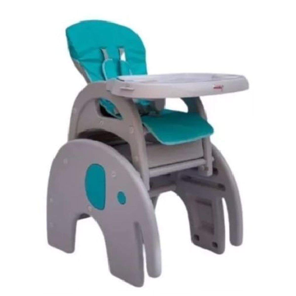 MAXIBABY - Silla Comedor Tipo Escritorio 2en1 Con Juguete Para Bebe