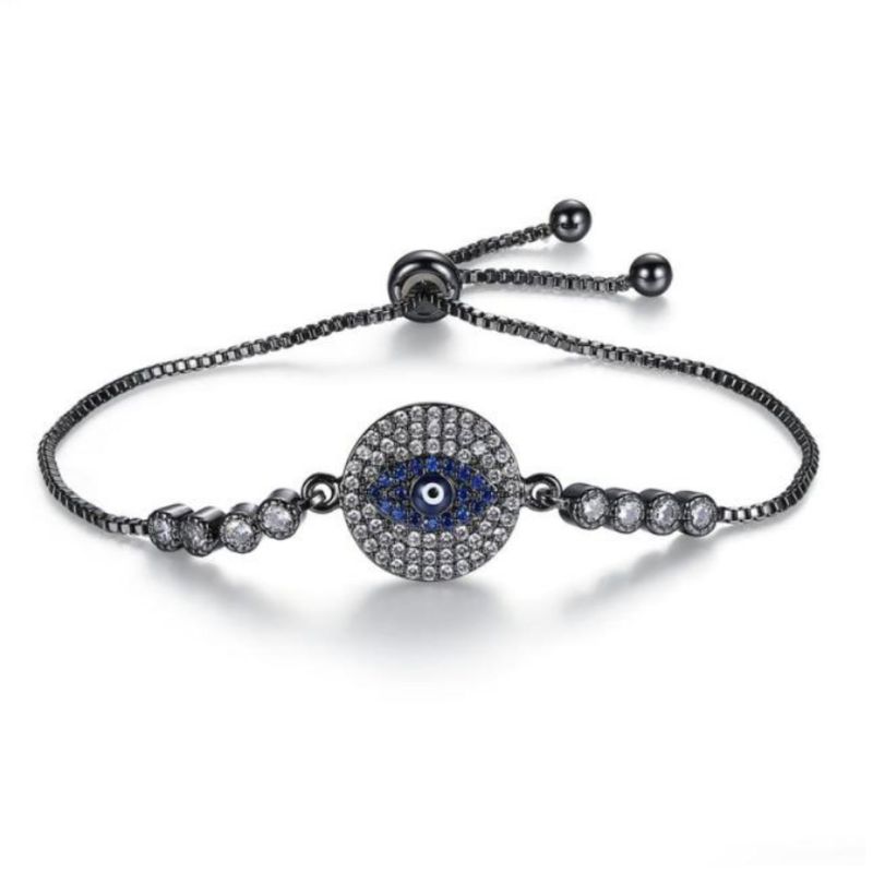 UBMD - Pulsera Mujer Ojo De Dios C004 Negro