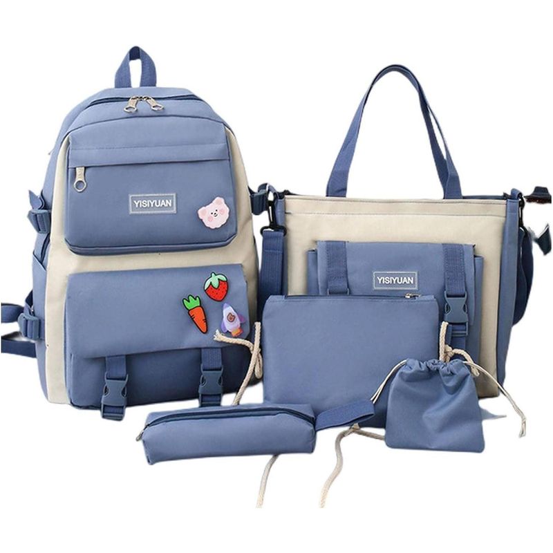 GENERICO - Set Escolar Para Niños Morral Bolsos Variados Y Cartuchera