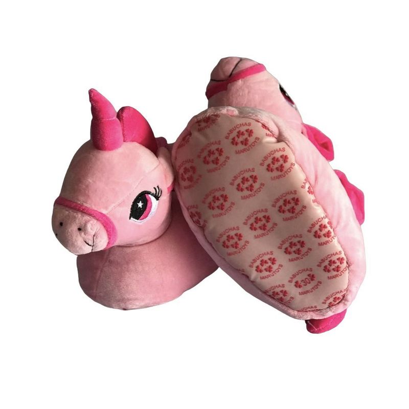 GENERICO - Pantuflas  Babuchas Unicornio Rosado