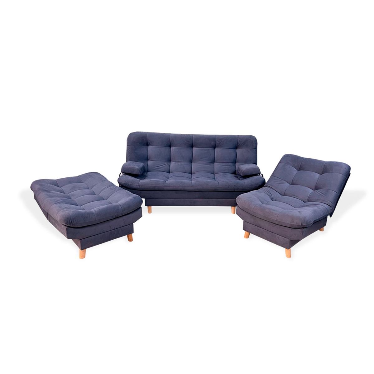 MUEBLES REM - Sala Clic Clac Keller Gris