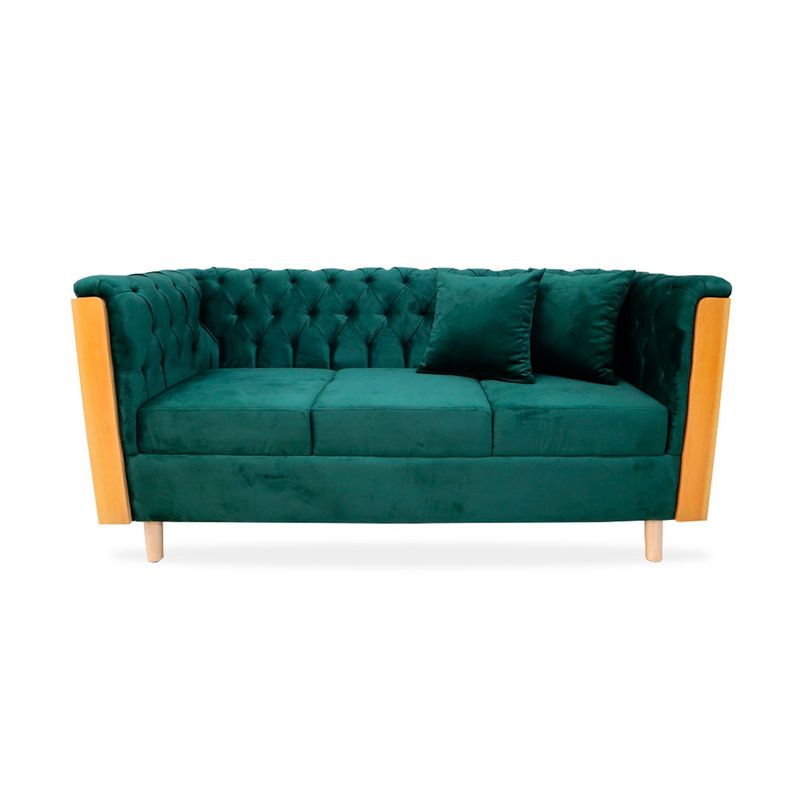 GENERICO - Sofa Steiner Tela Verde