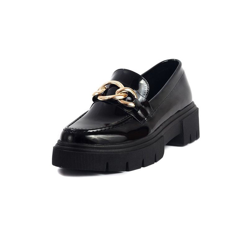 BALLERINA - Mocasín Negro Ballerinas Bella