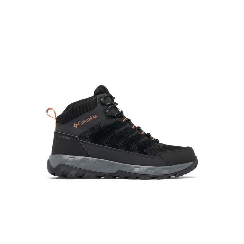 COLUMBIA - BOTAS STRATA TRAIL MID WP NEGRO 2076861-XP9 COLUMBIA