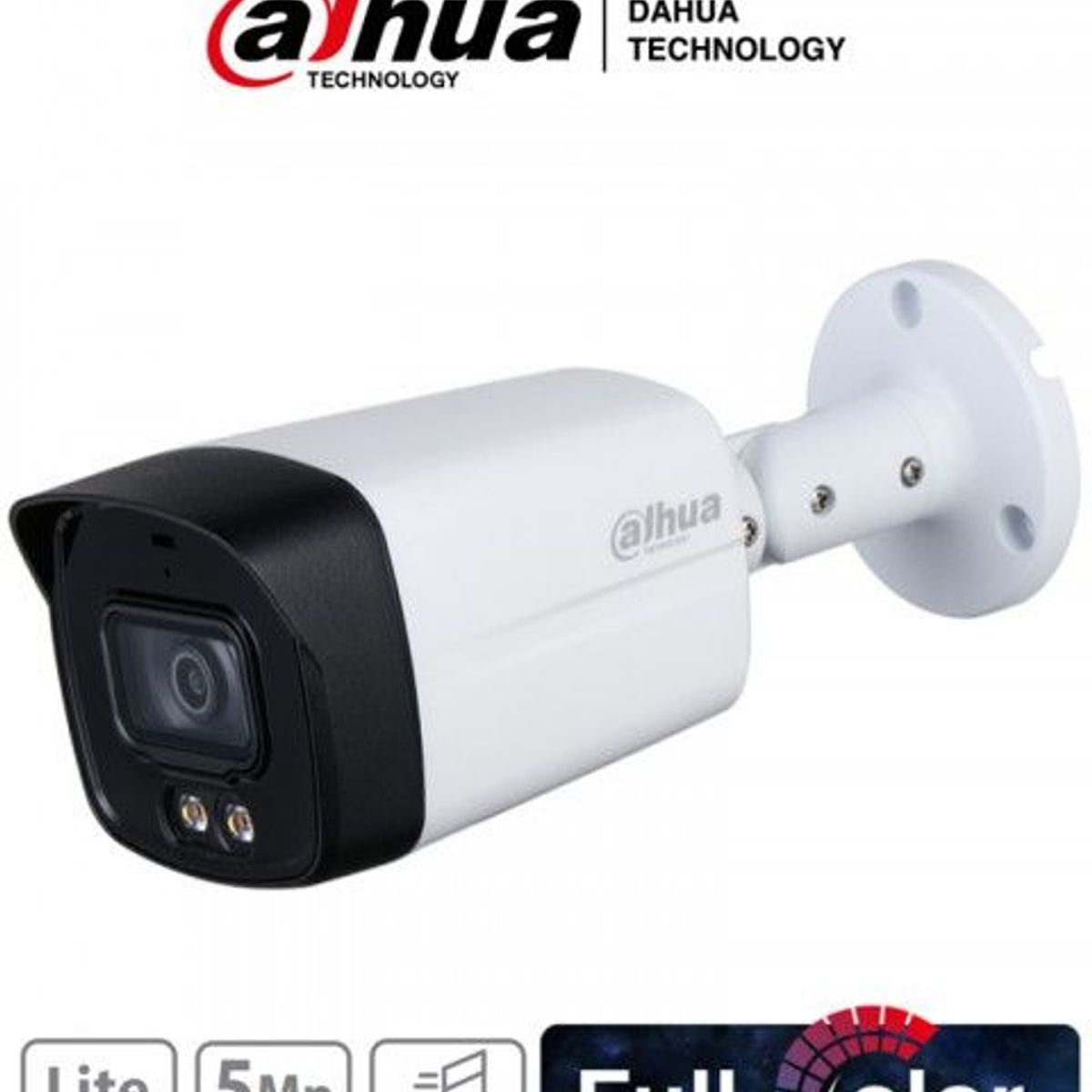 GENERICO - CAMARA 4 EN 1 TIPO BALA SEMIMETALICA FULLCOLOR 5MP@25FPS LENTE 2.8MM
