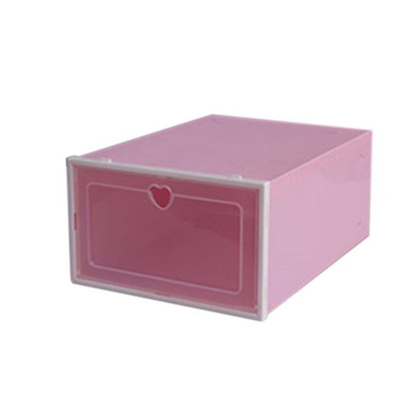 GENERICO - Organizador De Zapatos Cajas Apilables Paq X3 U