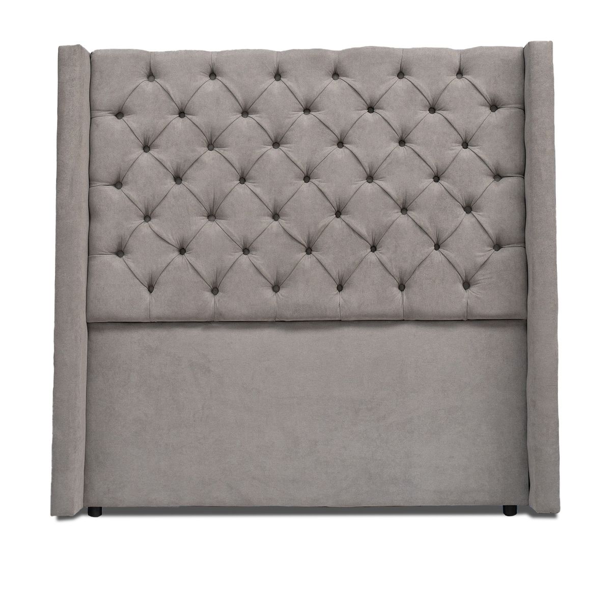 ARMONIA HOME - Cabecero Capitoneado Valencia Semidoble Gris